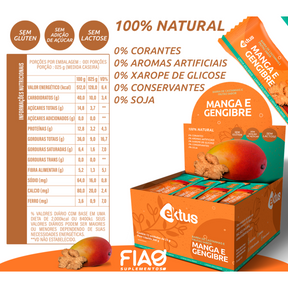 Barrinhas de Frutas Naturais Ektus – 3 Sabores