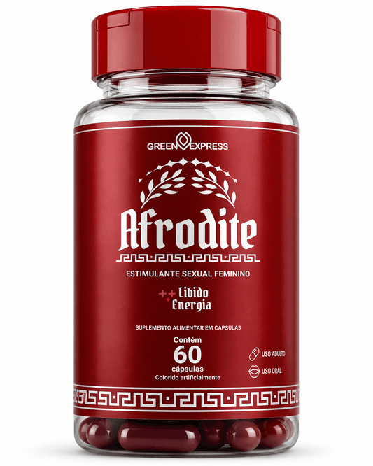 Afrodite Green Express 60 Cápsulas – Composto em Cápsulas