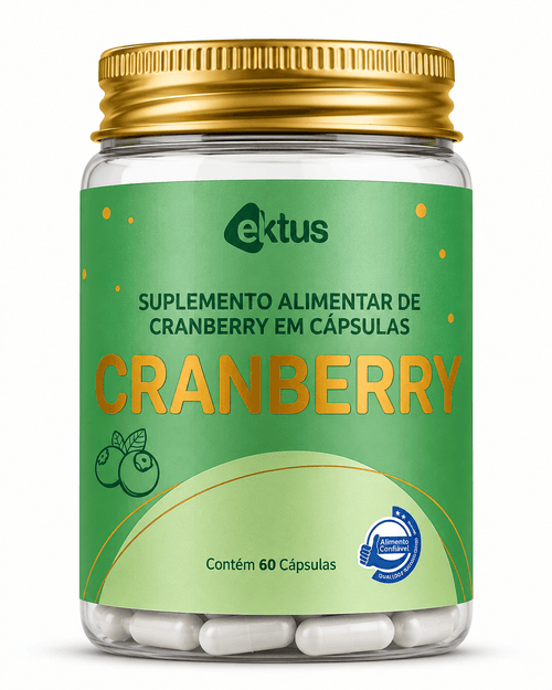 Cranberry Ektus 60 Cápsulas – Suplemento Alimentar