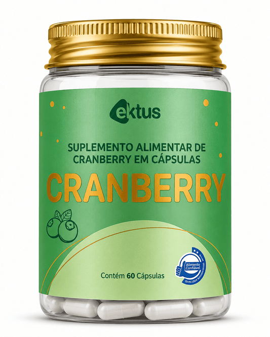 Cranberry Ektus 60 Cápsulas – Suplemento Alimentar