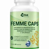 Femme Caps Ektus 60 Cápsulas – Linhaça, Prímula e Borragem