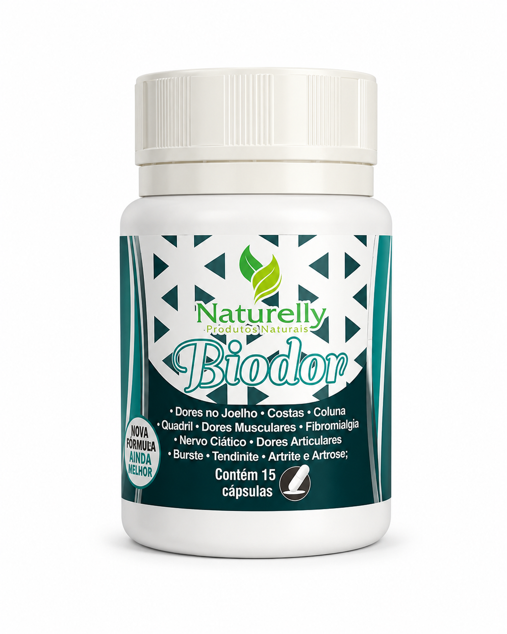 Naturelly Biodor – Suporte Articular e Muscular (15 Cápsulas)