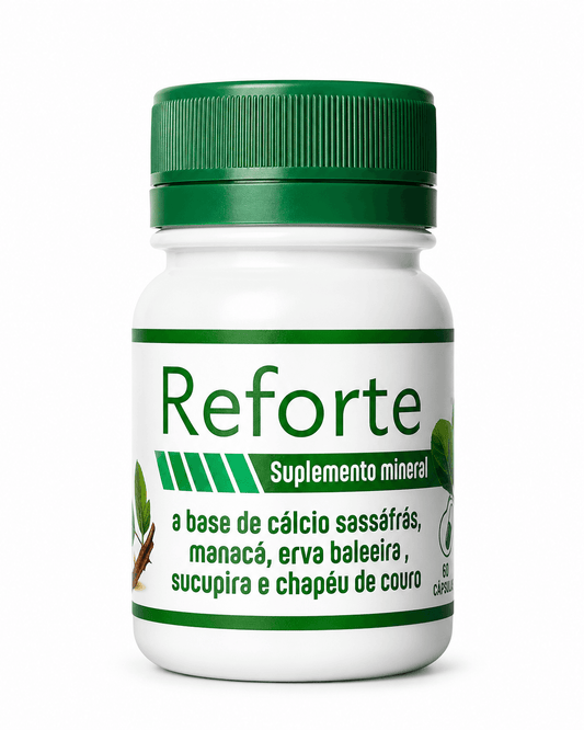 Reforte – Composto de Minerais e Ervas – 15 Cápsulas