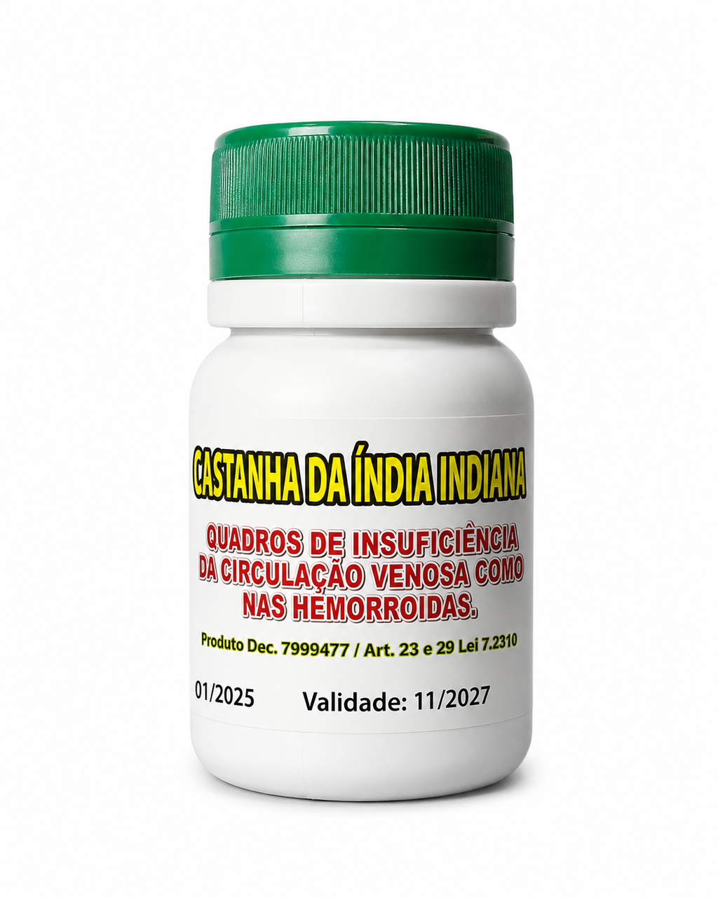 Castanha da Índia Indiana – Suporte Vascular (15 Cápsulas)