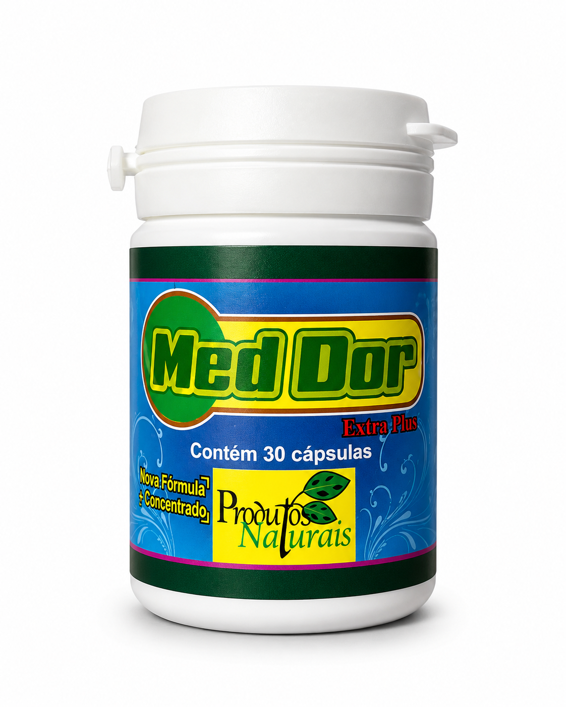 Med Dor Extra Plus – Composto de Ervas e Minerais (30 Cápsulas)