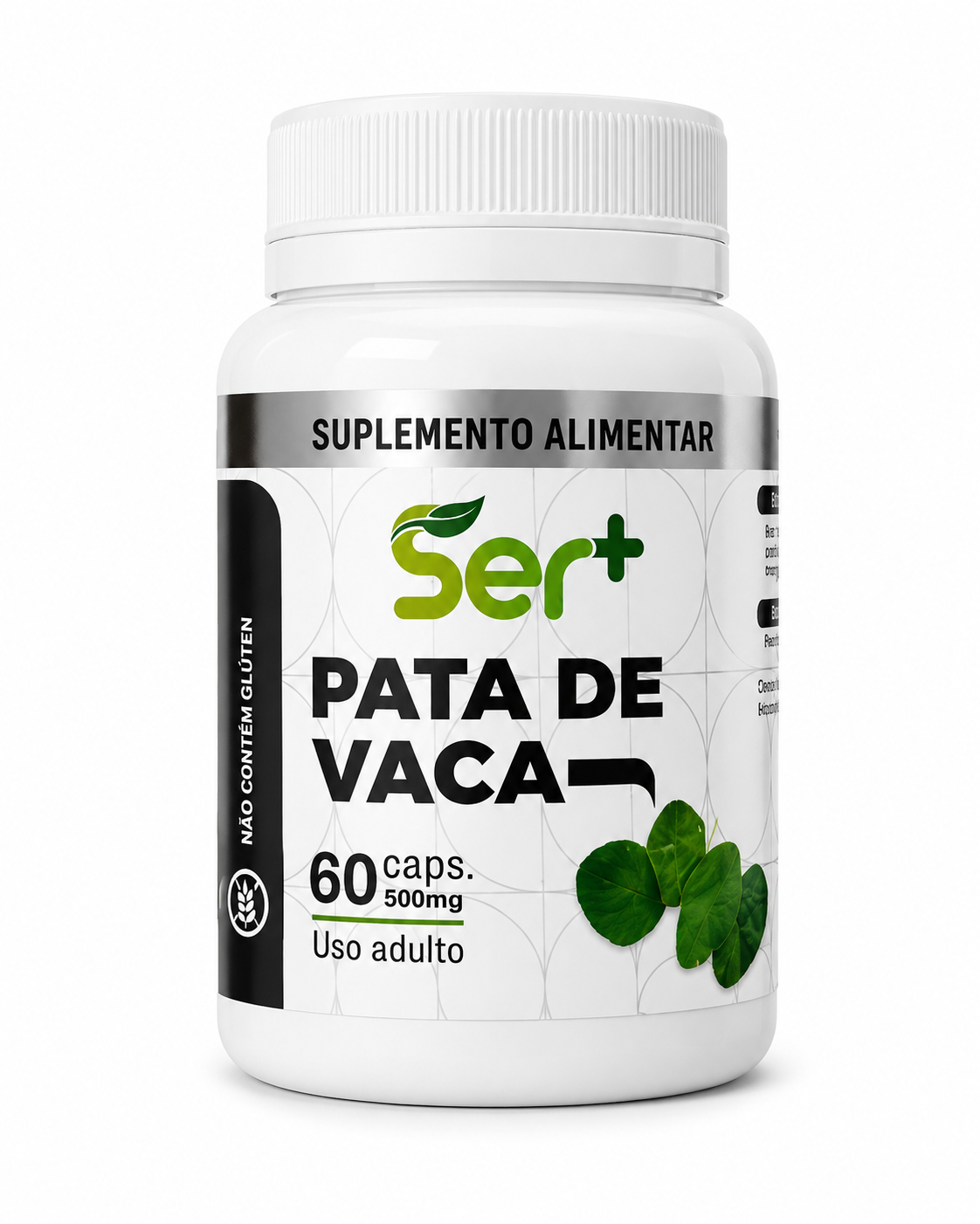 Ser+ Pata de Vaca (500mg) – Suplemento Natural para Suporte Metabólico (60 Cápsulas)