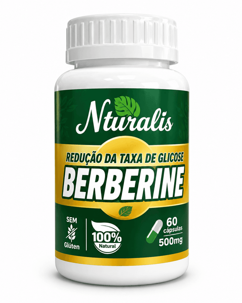 Berberine Naturalis 500mg – Berberina 60 Cápsulas