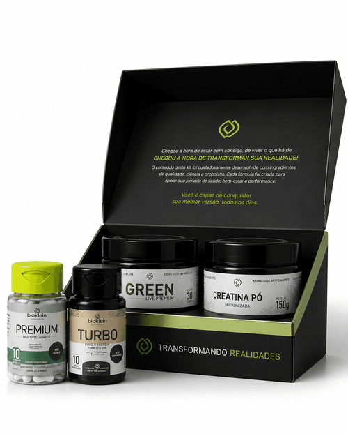 Kit Green Line Premium – Composto em Cápsulas
