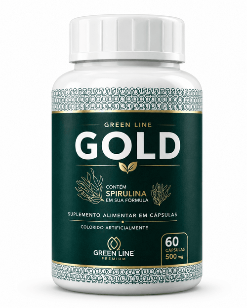 Gold Green Line – Picolinato de Cromo e Spirulina