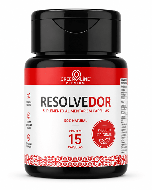 Resolvedor Green Line Premium 15 Cápsulas – Composto em Cápsulas