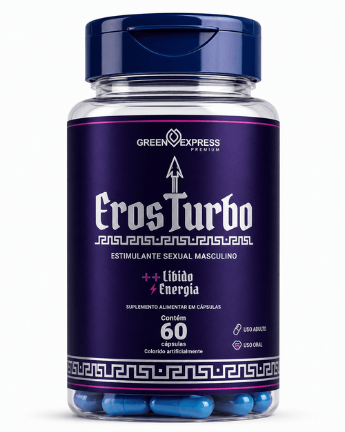 Eros Turbo Green Express 60 Cápsulas – Composto em Cápsulas