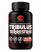 Tribulus Terrestris Combate (120 Cápsulas) – Suporte Natural para Libido, Massa Muscular e Equilíbrio Hormonal