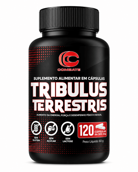 Tribulus Terrestris Combate 120 Cápsulas – Suplemento Alimentar