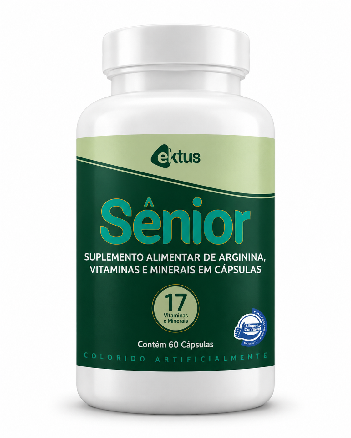 Redjunta Ektus 60 Cápsulas – Cálcio, Magnésio, Zinco e Vitamina D para Ossos e Músculos (Ektus)