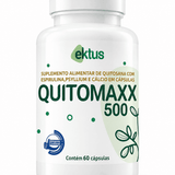 Quitomaxx 500 Ektus 60 Cápsulas – Quitosana, Espirulina, Psyllium e Cálcio