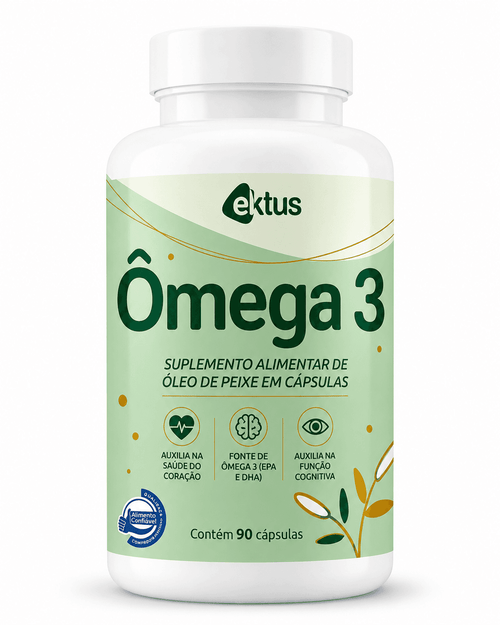 Ômega 3 Ektus 90 Cápsulas – EPA e DHA