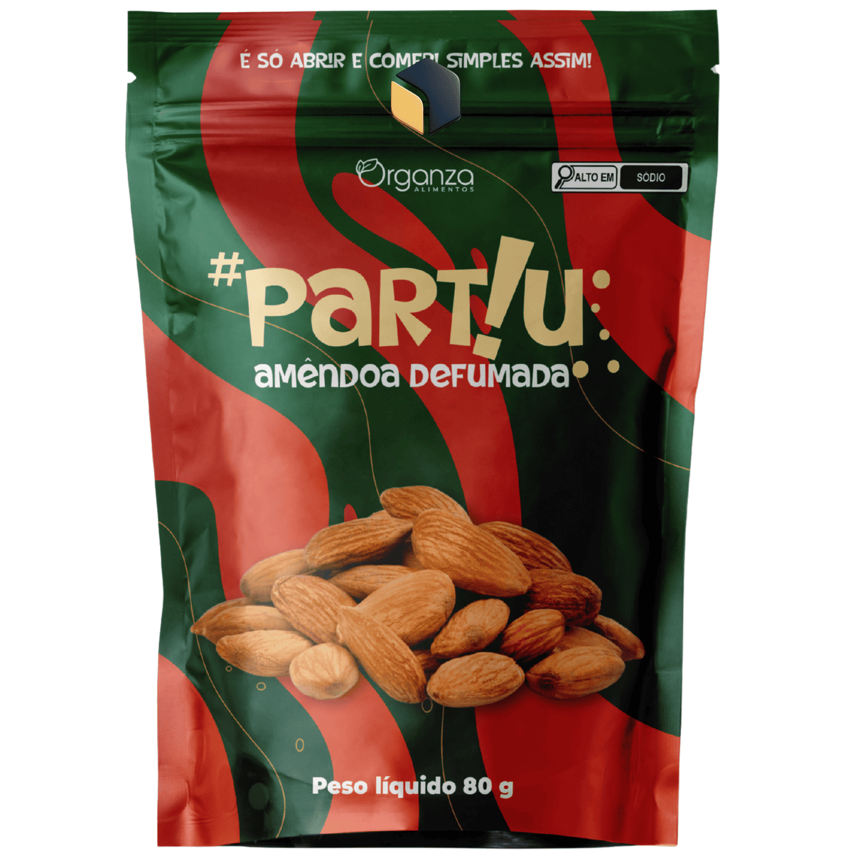 Amêndoa Defumada Partiu - 80gr