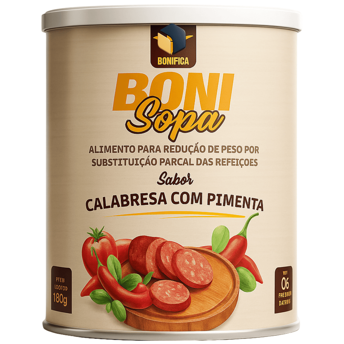 BoniSopa -  Calabresa com Pimenta – 115 gr