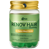 Renov Hair Gummy – Sabor Maçã Verde - 60 cápsulas