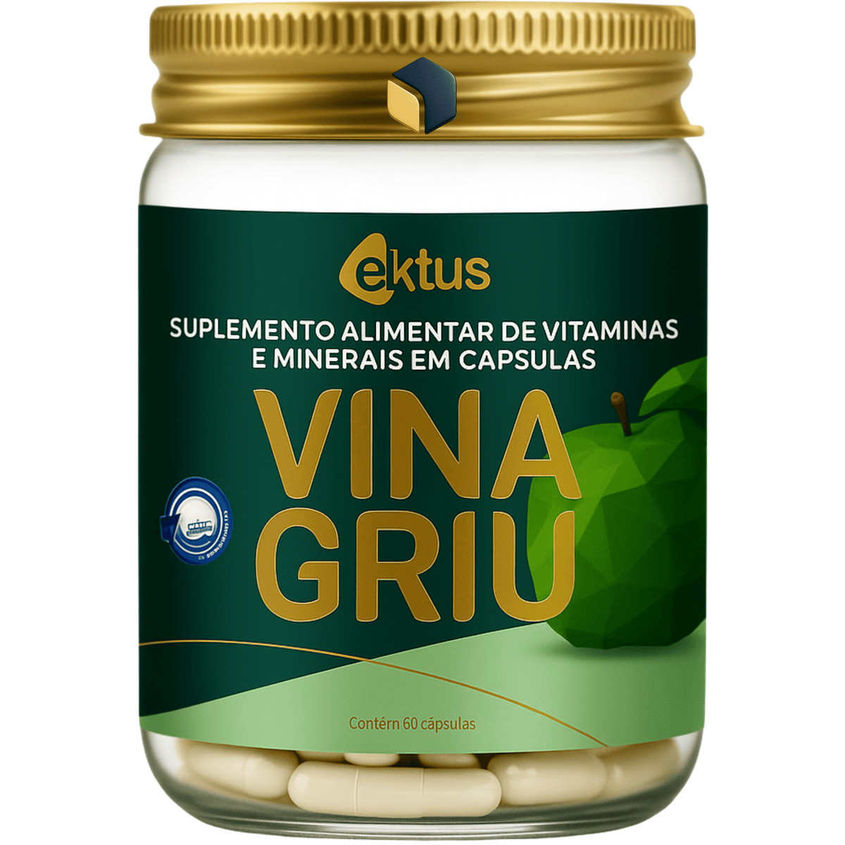 Vinagriu – 60 cápsulas