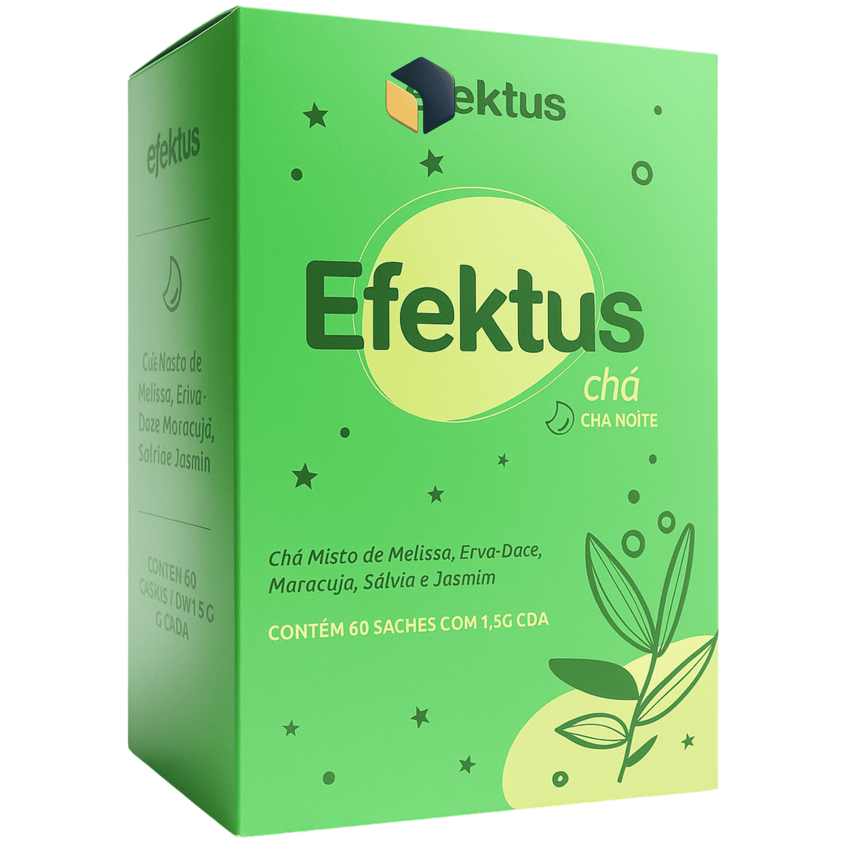 Chá Efektus Noite – 60 sachês