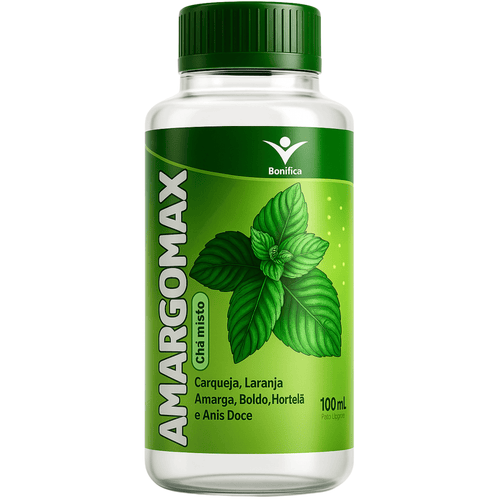 Amargomax Bonifica – Suplemento Digestivo Natural com Carqueja, Boldo & Laranja Amarga – 100 ml