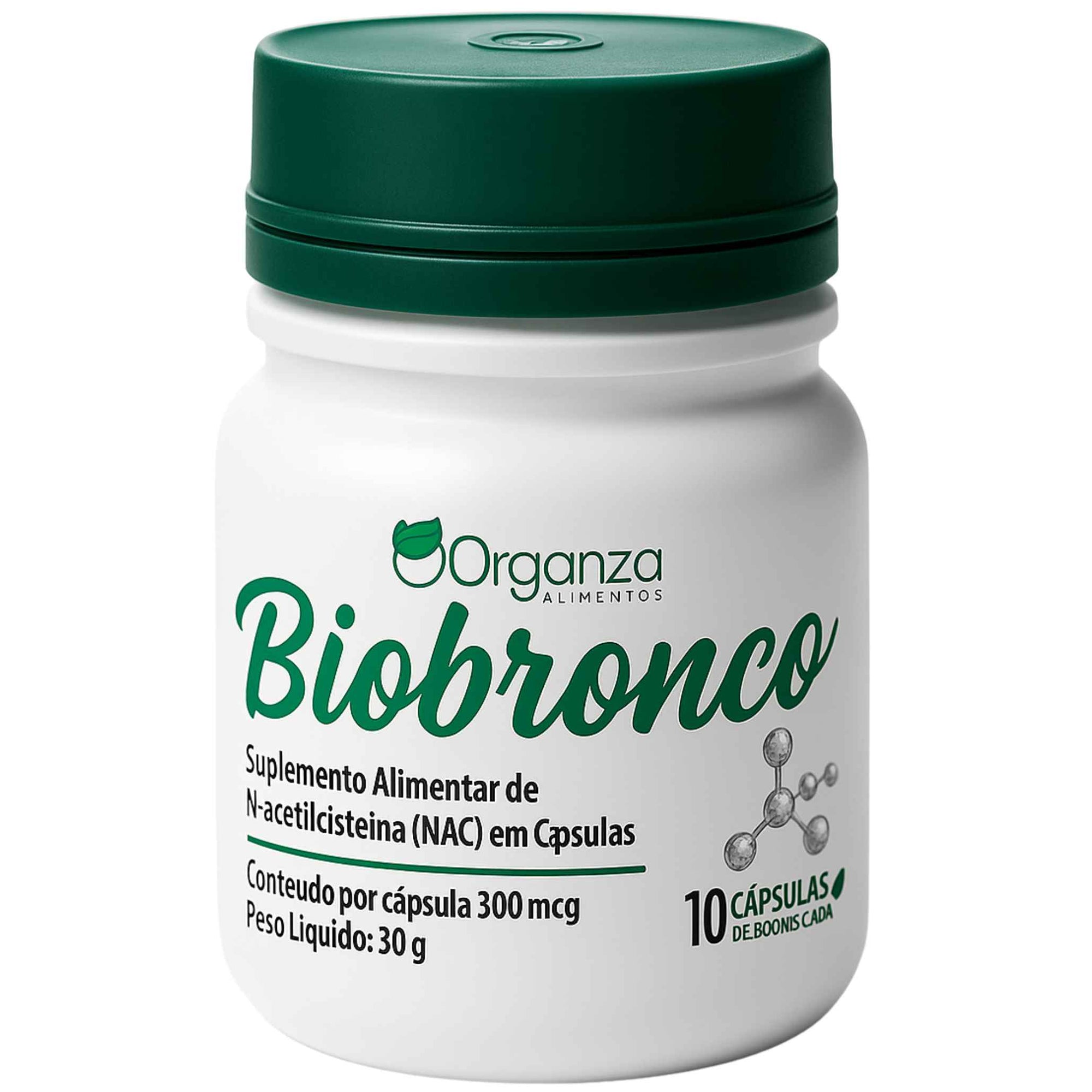 Biobronco 10 Cápsulas (30g) – Suporte Natural para Vias Respiratórias