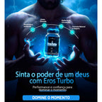 Eros Turbo Green Line 60 cápsulas– Energia, Vigor e Disposição Masculina
