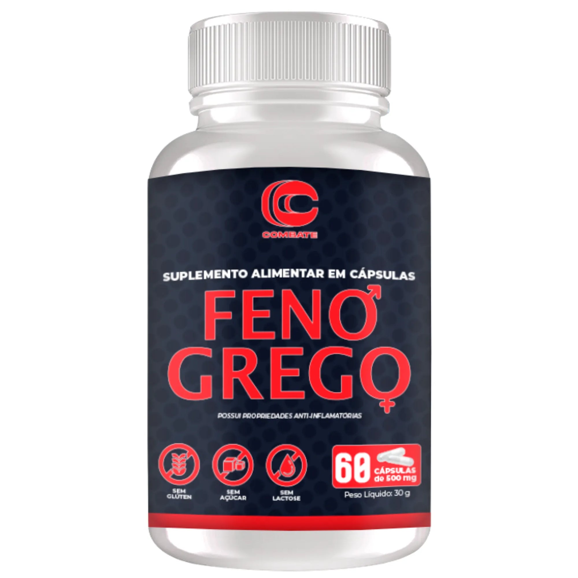 Feno Grego Combate – Suplemento Alimentar com Extrato Vegetal