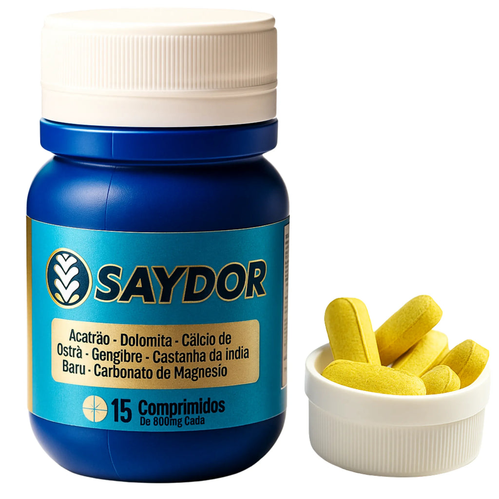 SAYDOR 15 Comprimidos – Fórmula Natural Concentrada