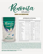 Renovita Shake Açaí com Banana 300g (Organza) – Energia, Emagrecimento e Sabor Zero Culpa (Vitadrop)