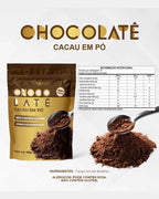 Cacau em Pó 100% Puro 150g (Organza) – Antioxidante, Bom Humor e Culinária Fit (Vitadrop)