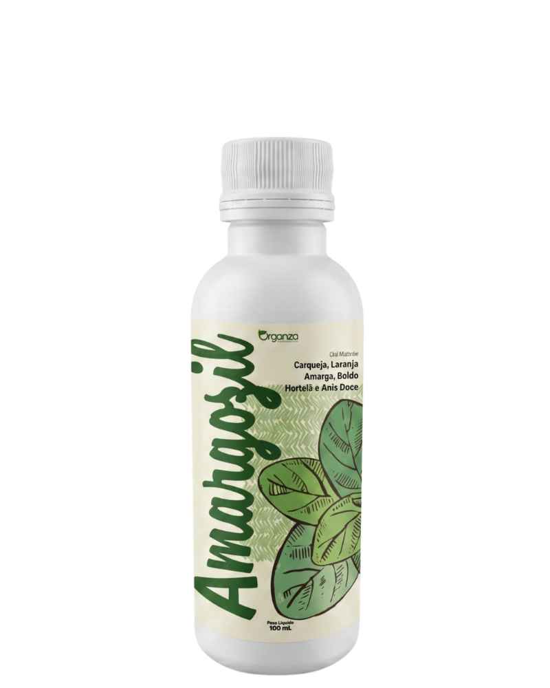 Amargozil Organza 100ml – Chá Misto de Ervas