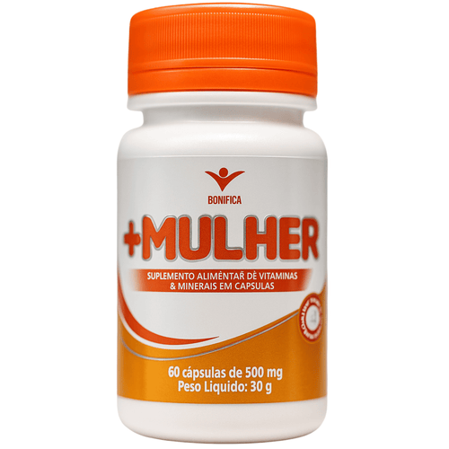 +Mulher Bonifica 60 caps – Suplemento Feminino para Energia, Imunidade & Bem-Estar