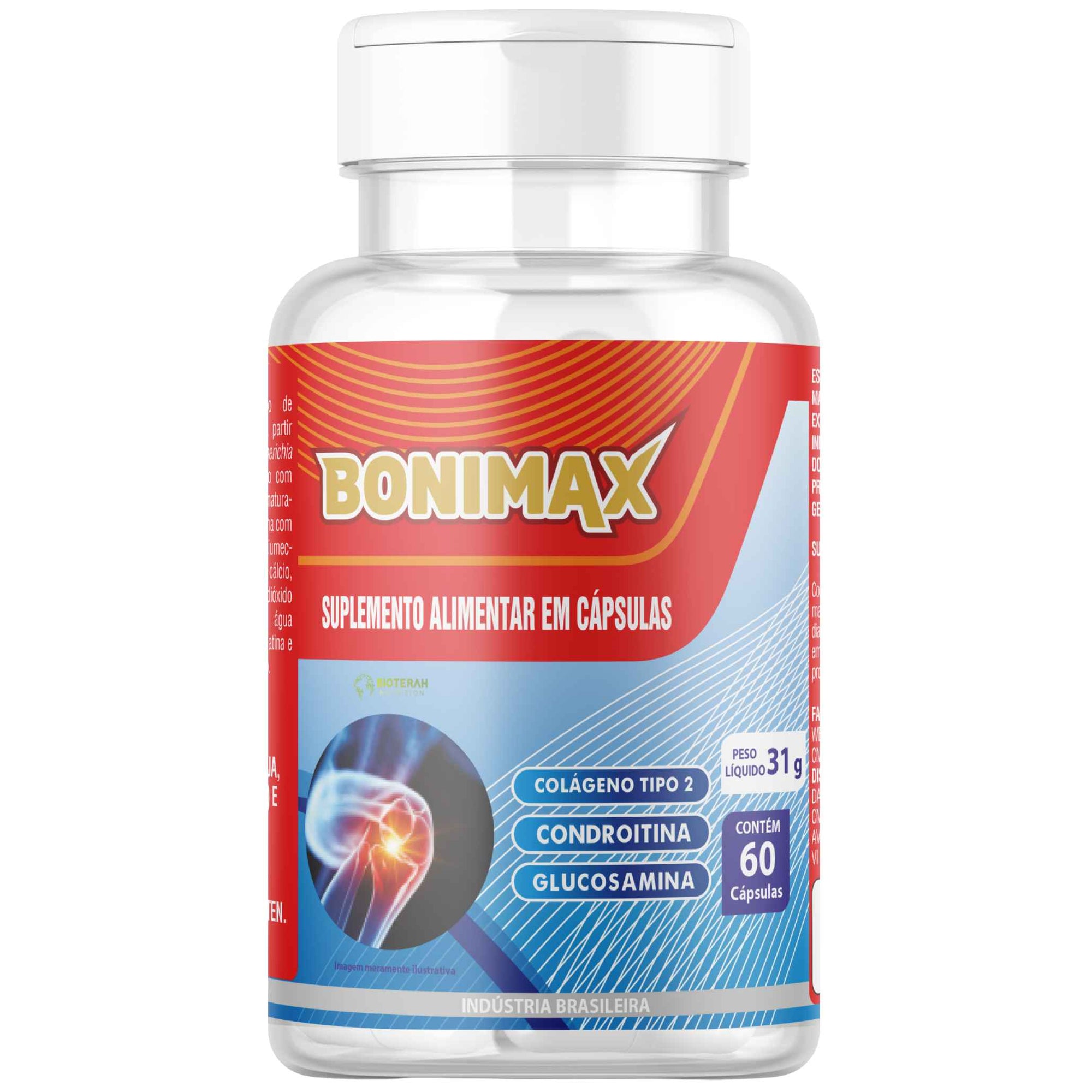 Bonimax - 60 Cápsulas – Suporte Avançado para Conforto e Mobilidade Articular
