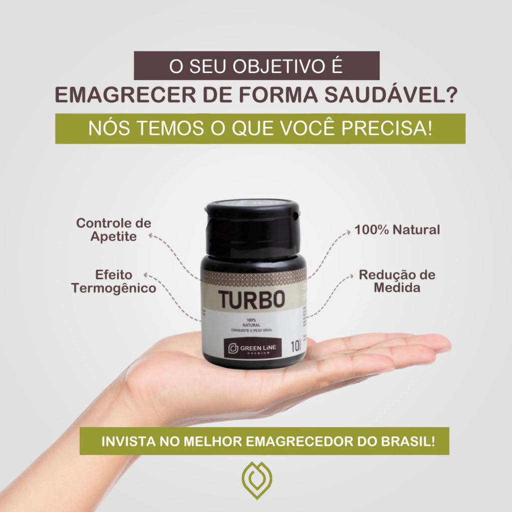 Green Line Turbo Original – Energia Concentrada para Alto Desempenho (10 Cápsulas)