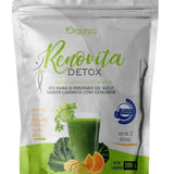 Renovita Suco Verde em Pó Organza 200g – Laranja com Gengibre