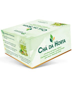 Caixa Chá da Horta 64 Sachês (Organza) – Detox, Seca Barriga, Menopausa e Praticidade (Vitadrop)