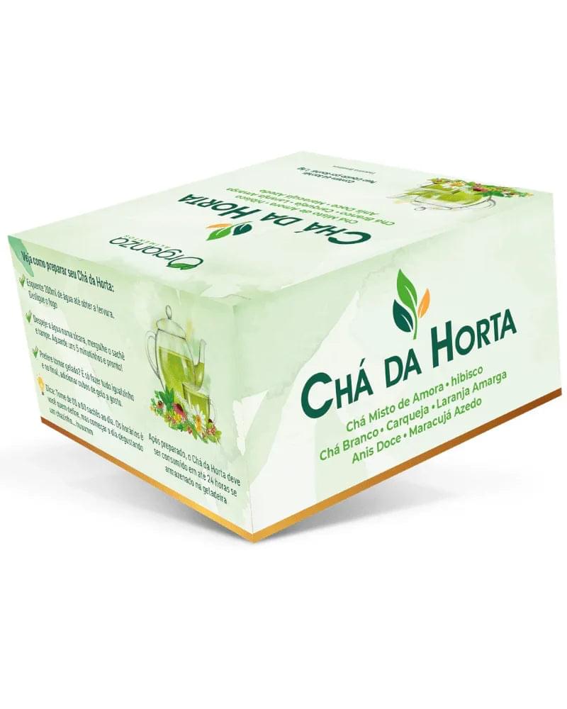 Chá da Horta Organza 64 Sachês – Chá de Ervas Prático