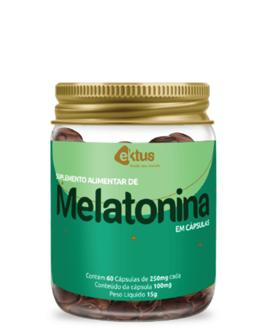 Melatonina Ektus 60 Cápsulas – Suplemento Alimentar