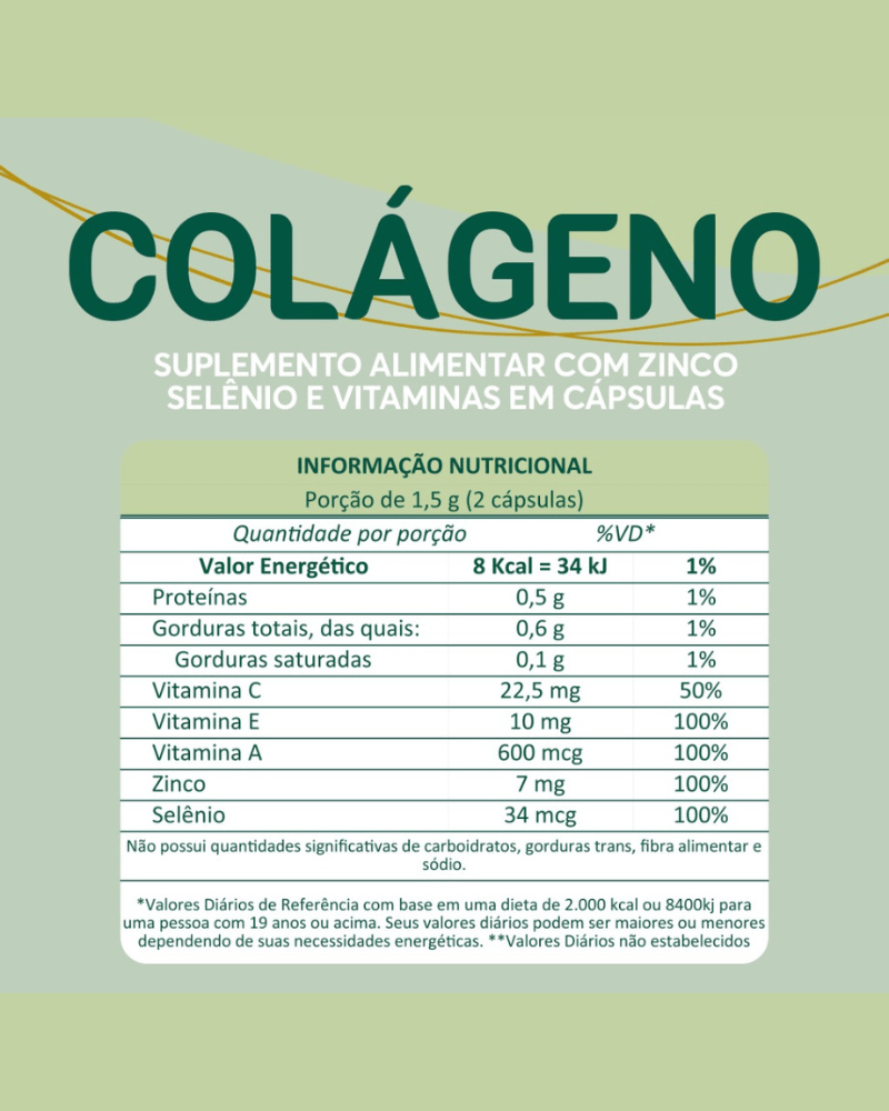 Colágeno Hidrolisado Ektus 60 Cápsulas – Beleza, Imunidade e Proteção Antioxidante (Ektus)