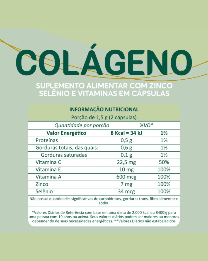 Colágeno Hidrolisado Ektus 60 Cápsulas – Suplemento Alimentar