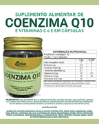 Coenzima Q10 com Vitaminas Ektus 60 Cápsulas – Energia Celular, Saúde Cardiovascular e Longevidade (Ektus)