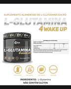 L-Glutamina 4 Wake Up Ektus 250g – Saúde Intestinal, Imunidade e Recuperação Muscular (Ektus)