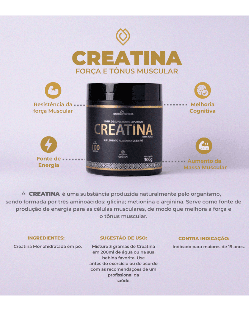 Creatina Monohidratada 4 Wake UP Ektus 200g