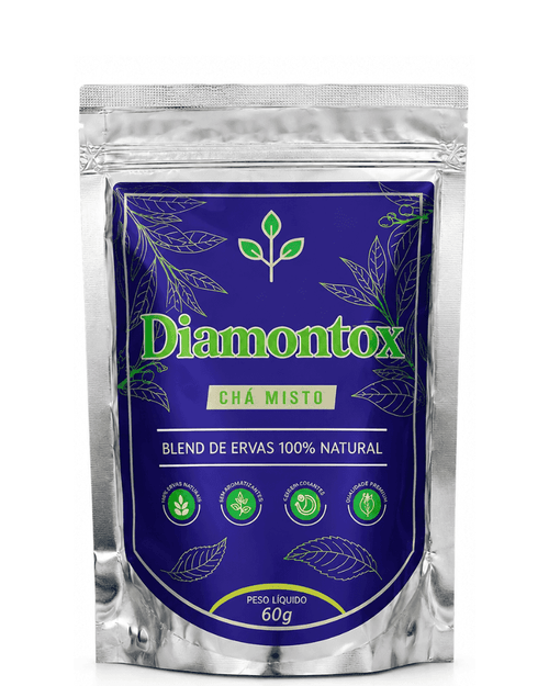 Diamontox Chá Misto – Hibisco, Chá Verde e Camomila