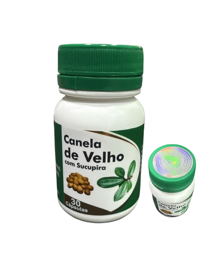 Canela de Velho com Sucupira – 30 Cápsulas