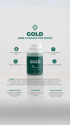 Gold Green Line – Suplemento com Picolinato de Cromo e Spirulina: Controle a Compulsão por Doces e Melhore seu Metabolismo