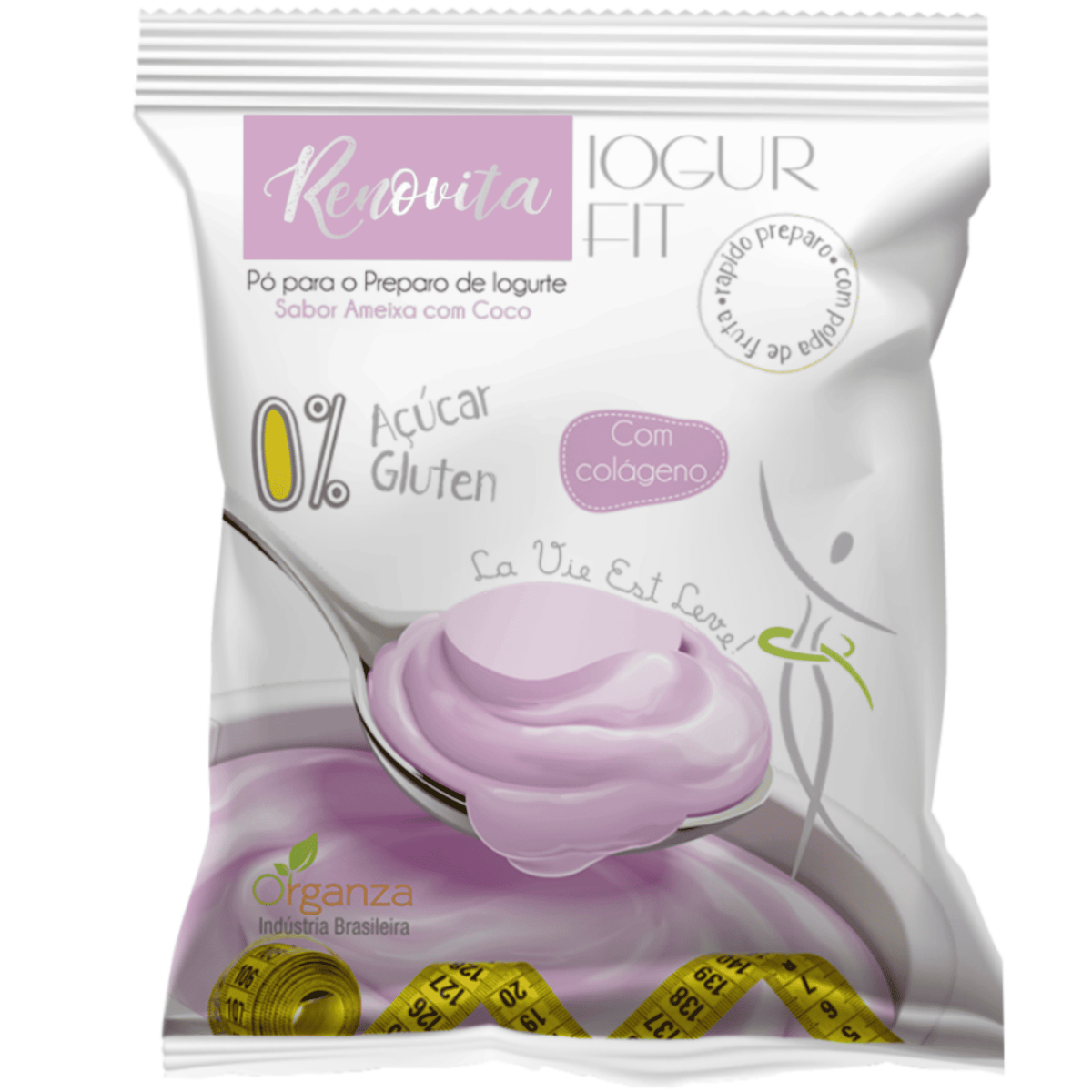 Iogurte Renovita Sabor Ameixa com Coco - 30gr