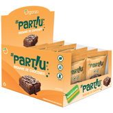 Brownie de Chocolate Partiu - 40gr c/ 10 unidades